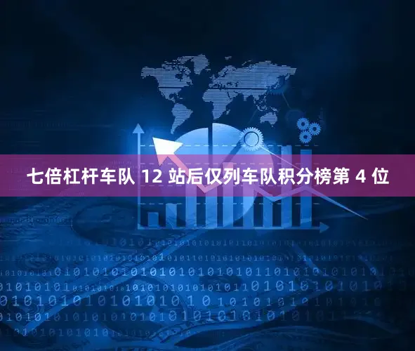 七倍杠杆车队 12 站后仅列车队积分榜第 4 位